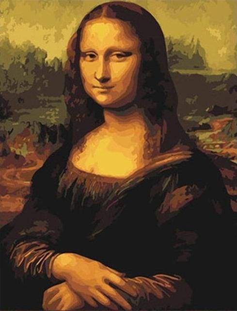 Peinture Par Numéros - Da Vinci Mona Lisa La Joconde