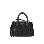 Prada - Gaufre Nylon Handbag - Women - Black