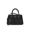 Sac À Main Prada Gaufre Nylon - Femme - Black