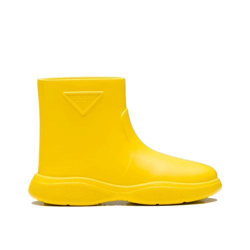 Bottes - Prada Logo Rubber  - Yellow