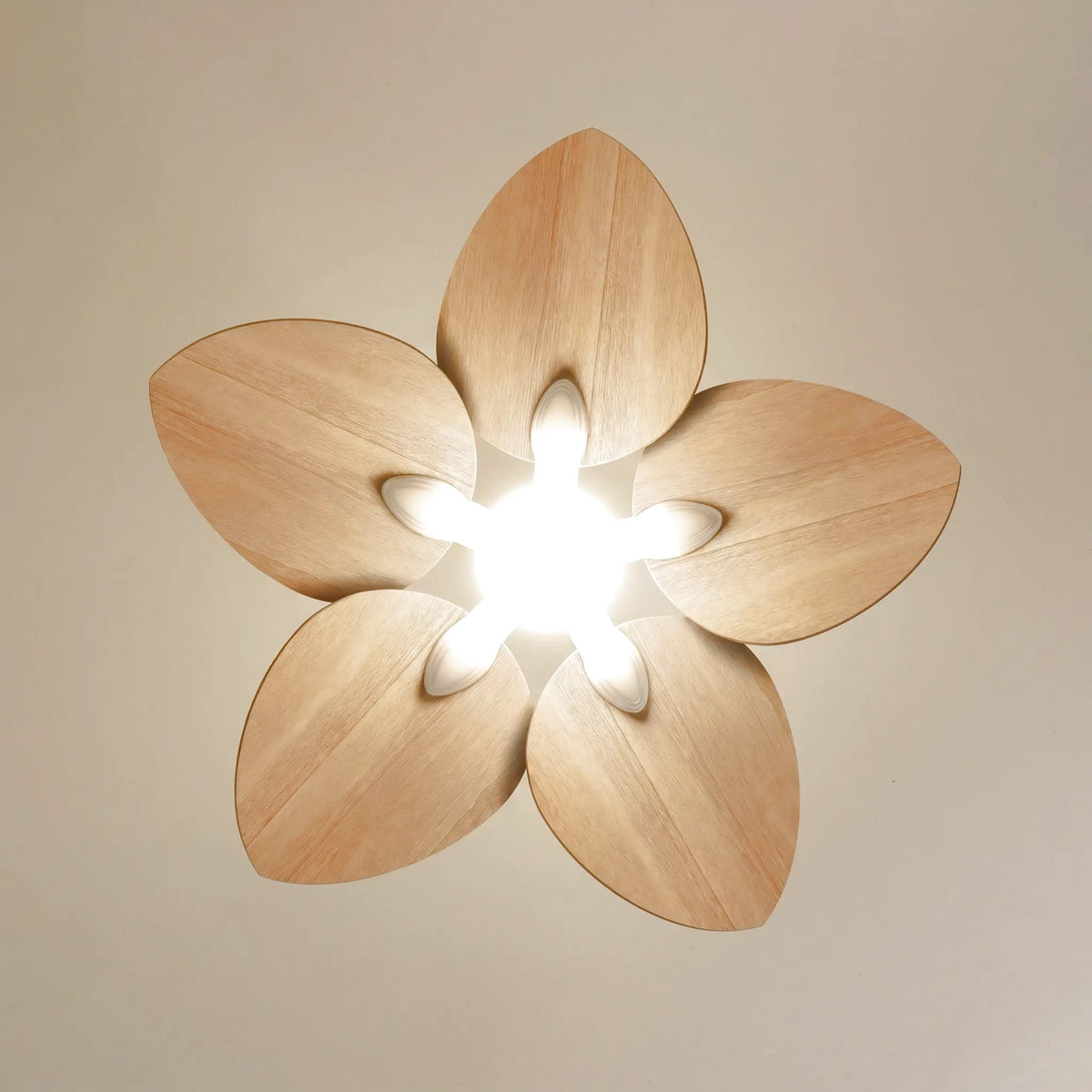 Dahlia eikenkleur | Plafondventilator – Ø 109 cm