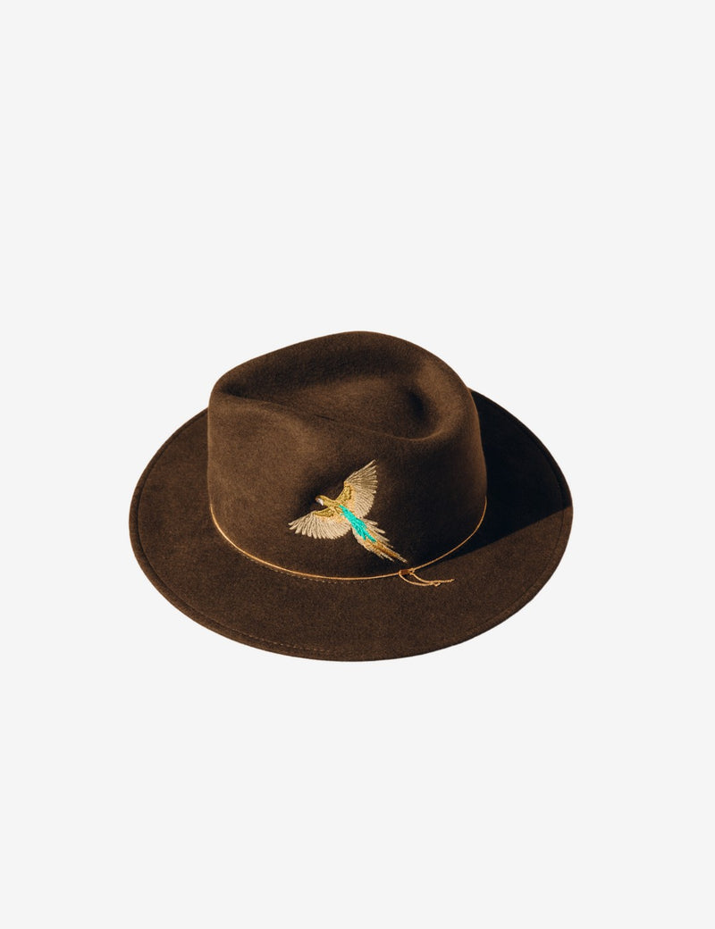 Sombrero de Fieltro Dakota - Kaki Moon
