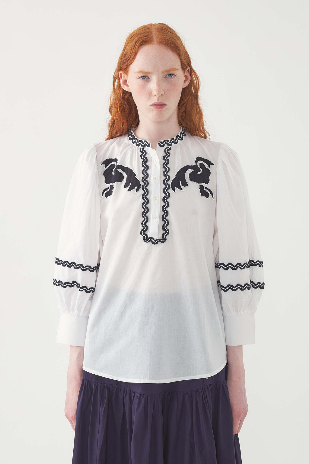 Blouse Dali - Blanc