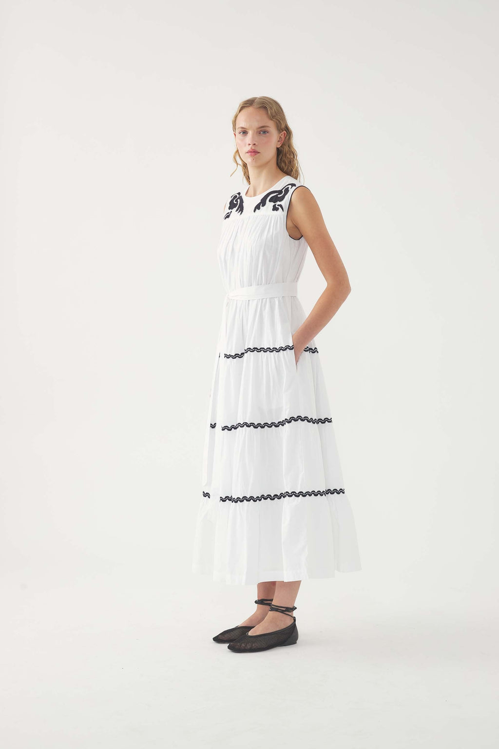 Robe D'Été Dali - Blanc