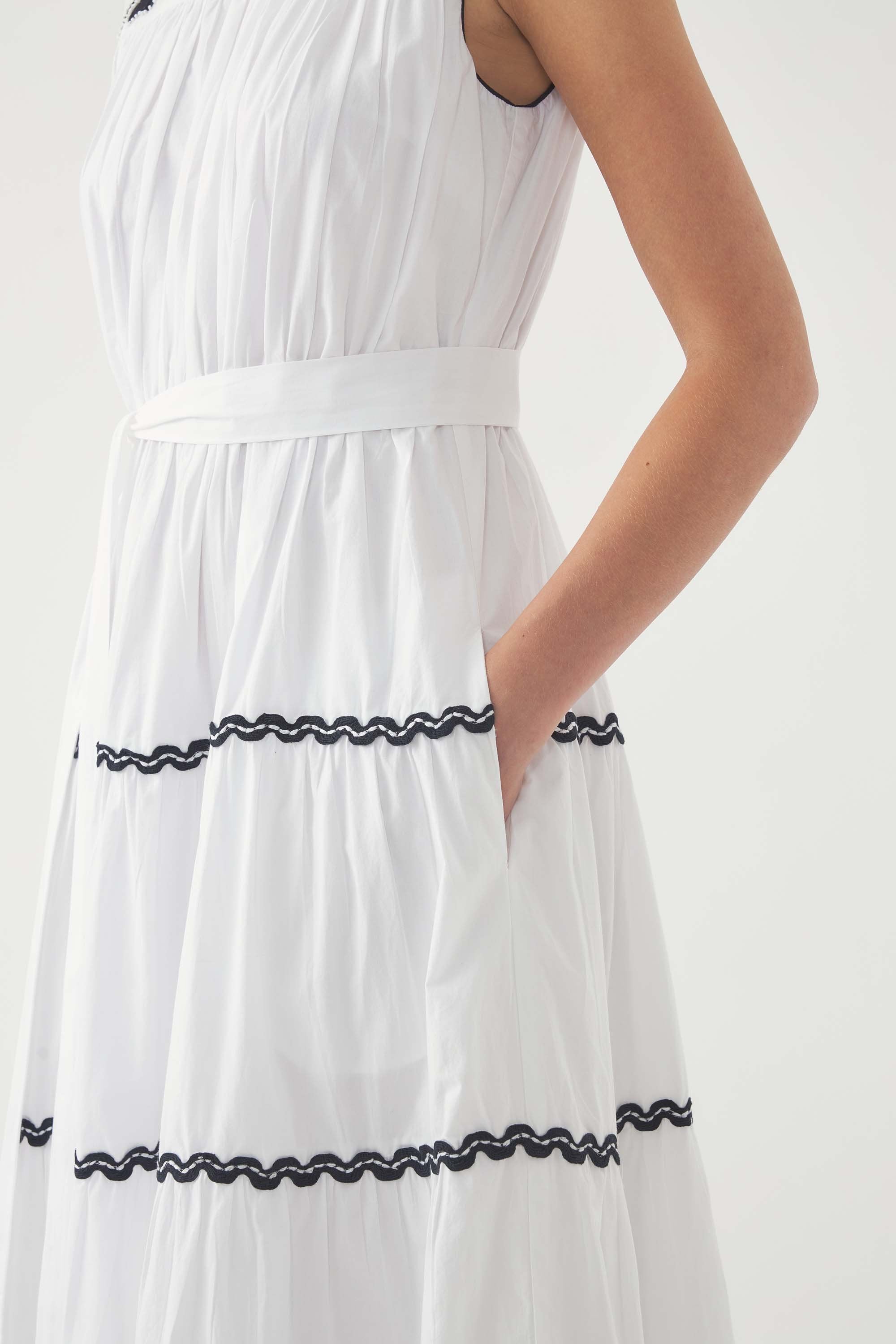 Robe D'Été Dali - Blanc