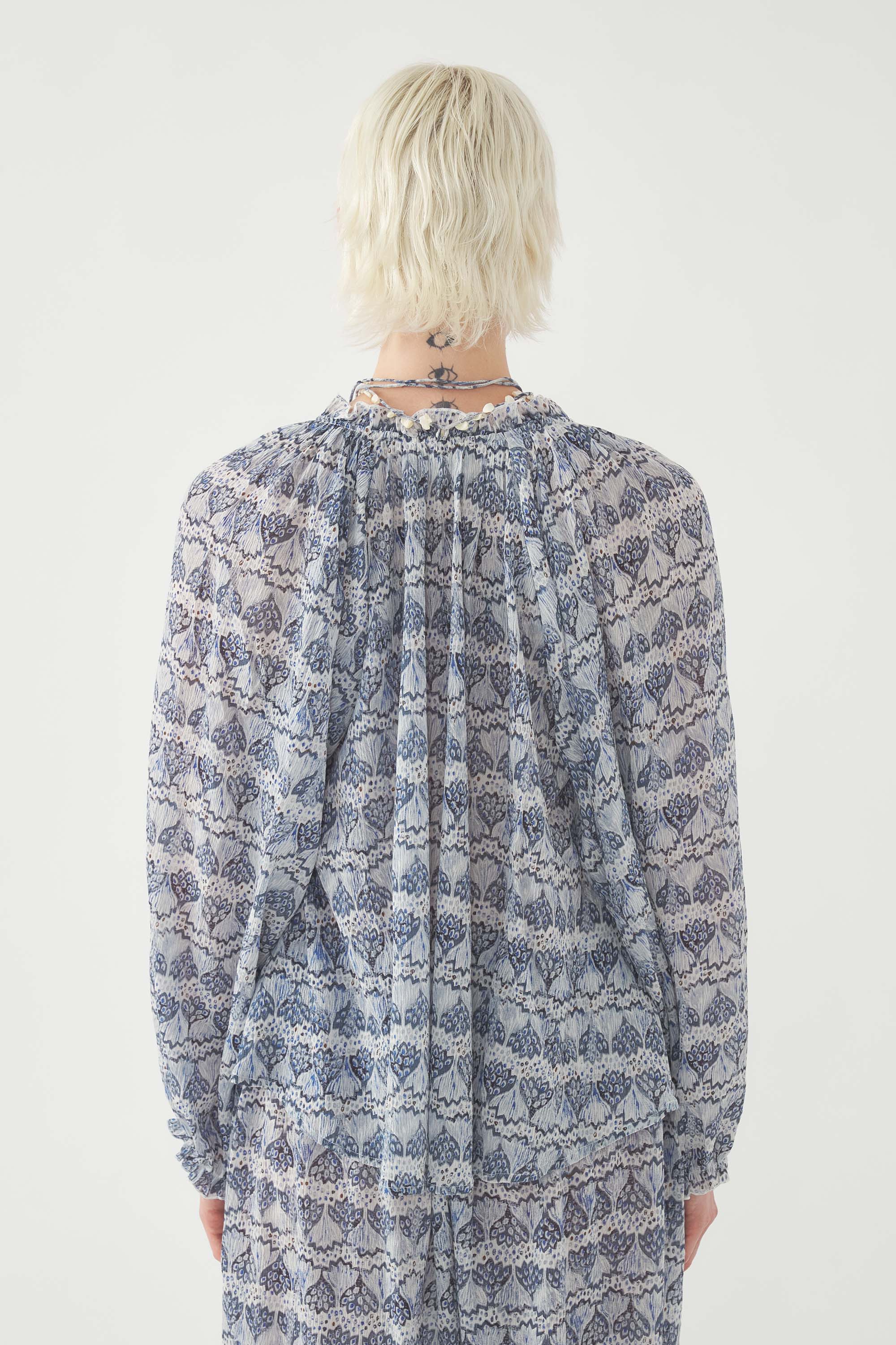 Blouse Dalia - Bleu