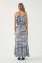 Robe Longue Dalia - Bleu