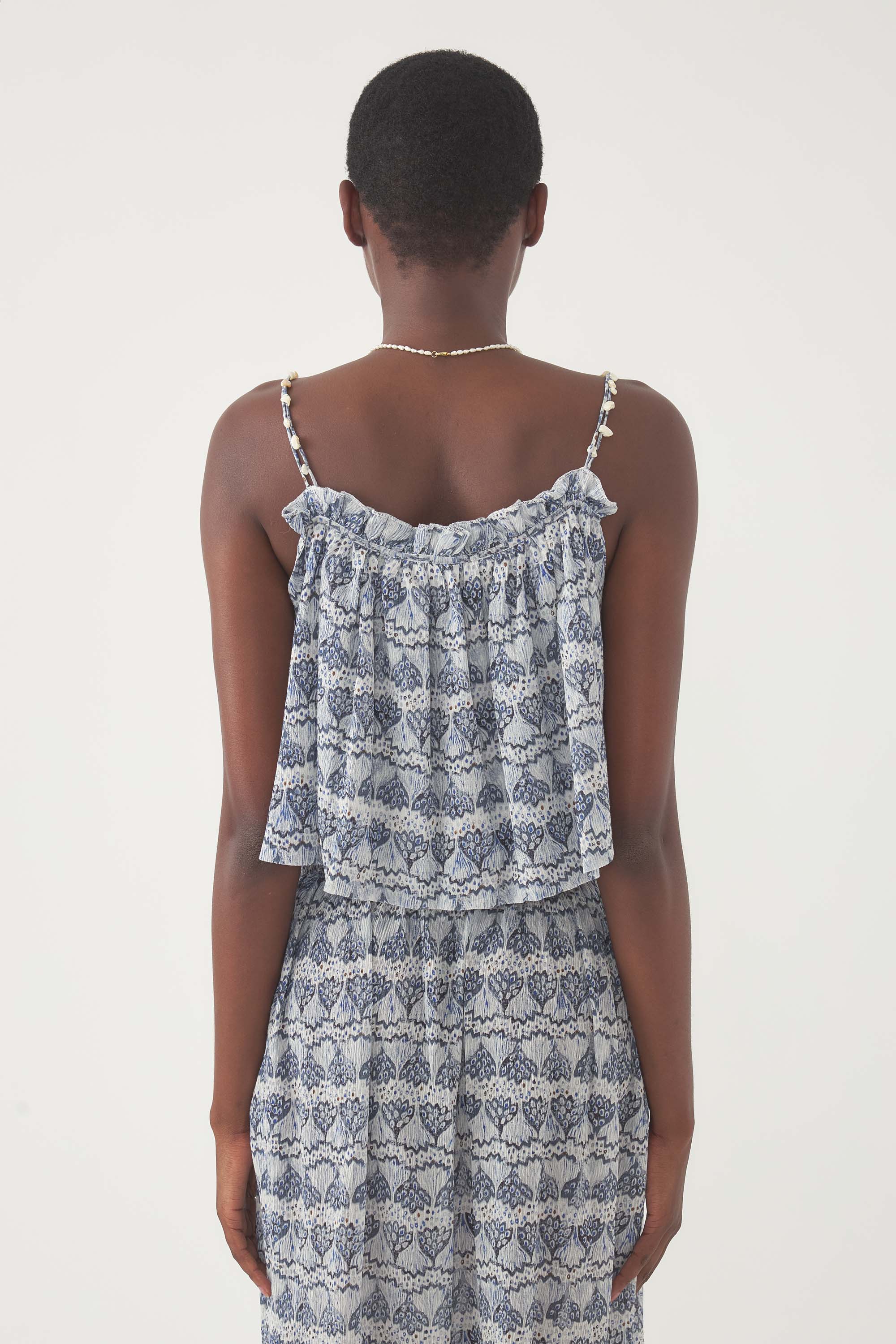Top Dalia - Bleu