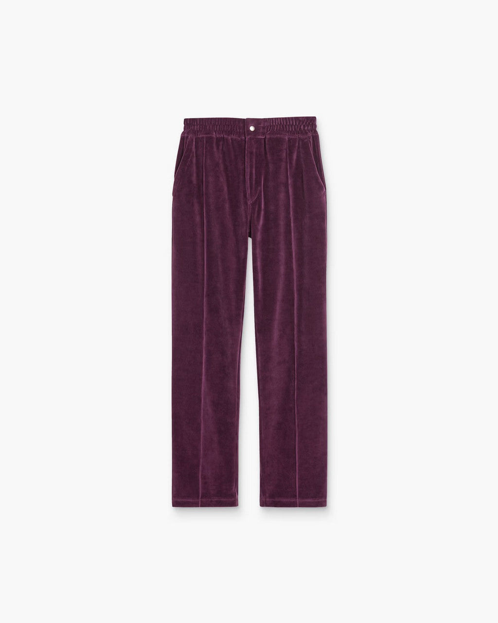 Dandy Purple Velour Trousers - Purple