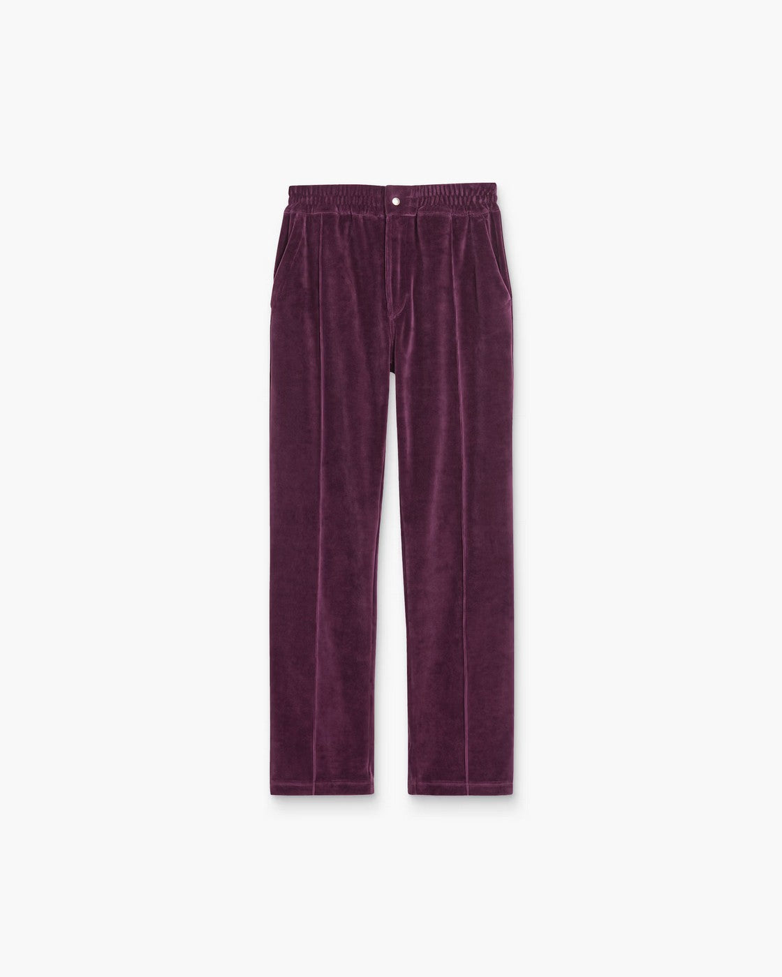 Dandy Purple Velour Trousers - Purple