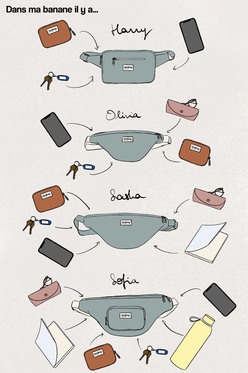 Hindbag - Olivia Belt Bag - Holi Green