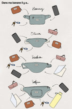 Sac Banane Xl Sofia - Sauge