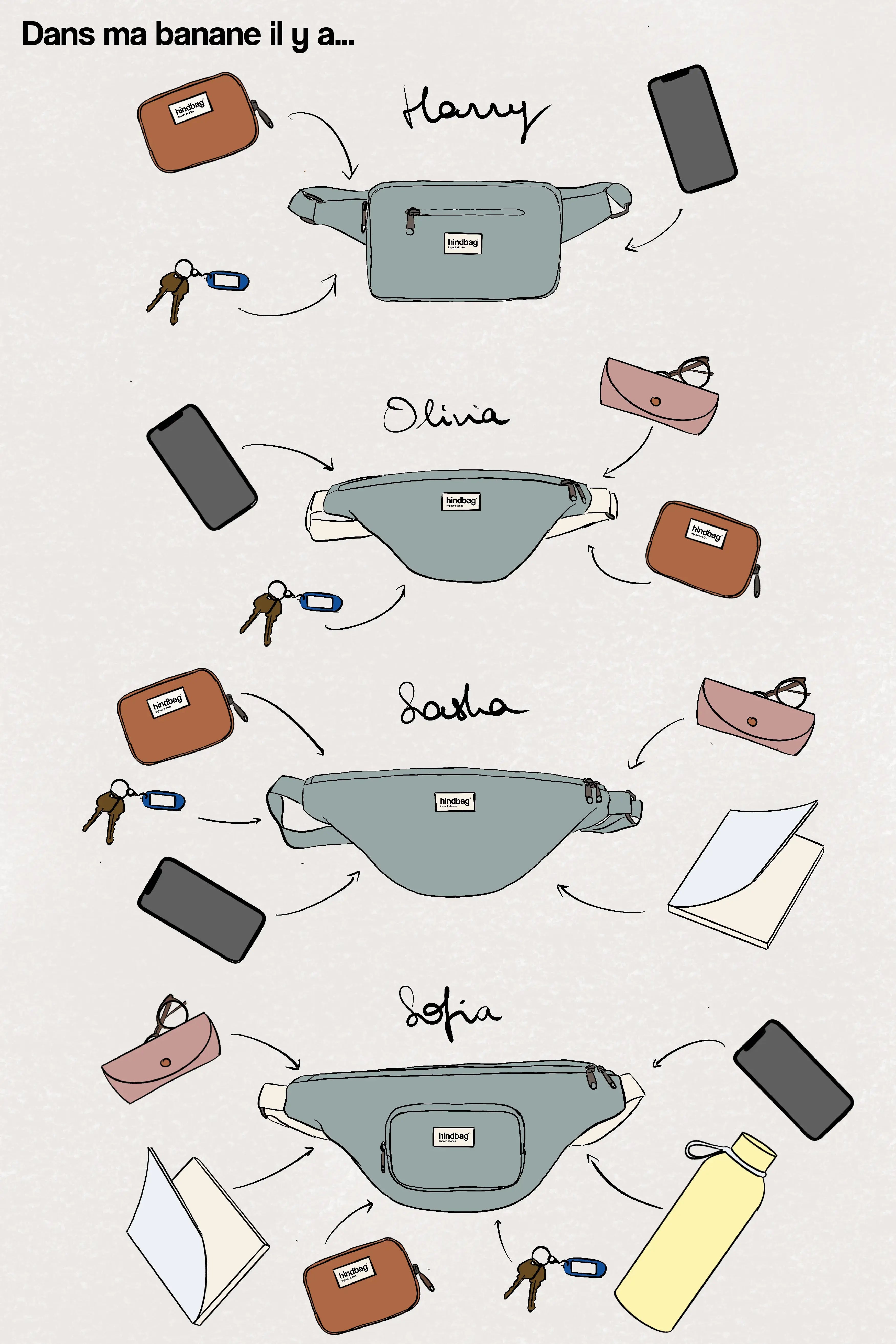 Olivia Belt Bag - Cinnamon