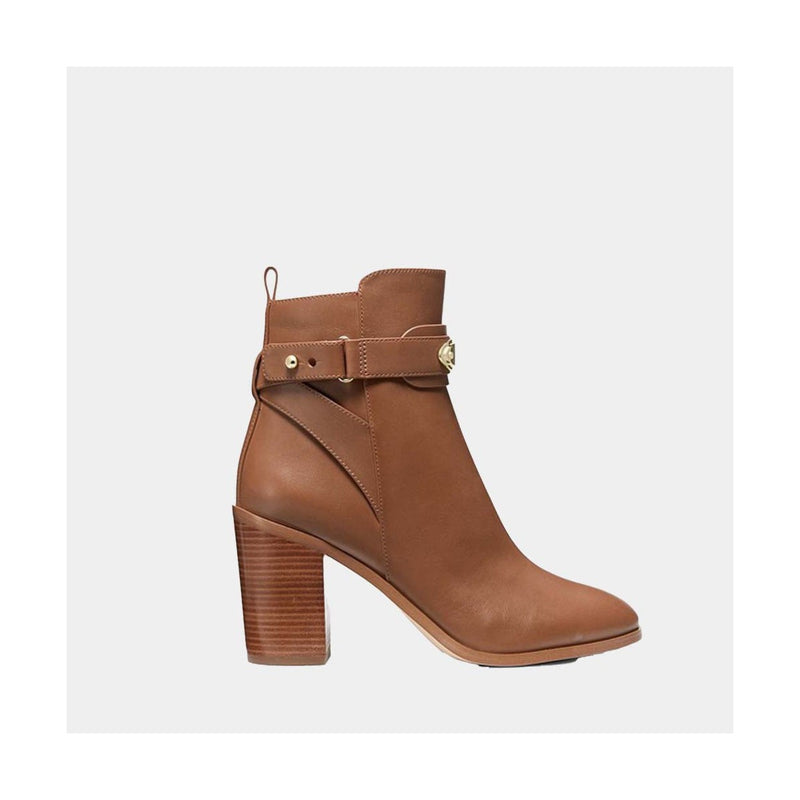 Bottines Michael Kors Darcy Heeled - Cuir Camel