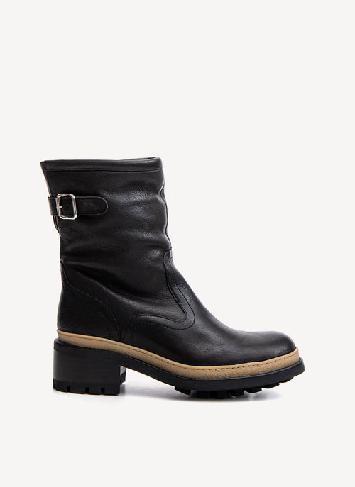Free Lance - Bottes Daryl - Noir Naturel - Femme