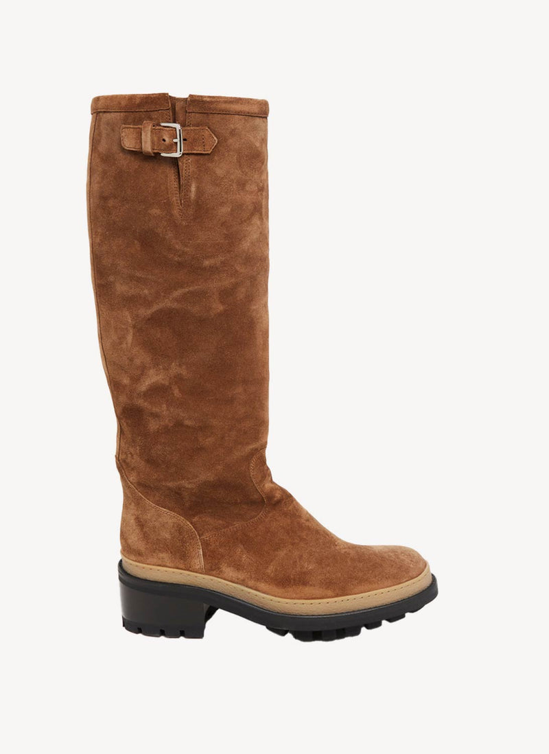 Free Lance - Botas Daryl Geronimo - Cigarro/Natural - Mujer