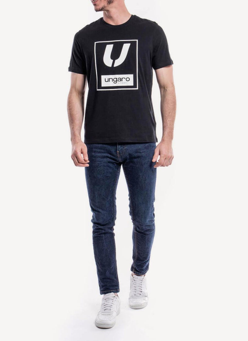 Ungaro Sport - Tee-Shirt David - Black - Homme