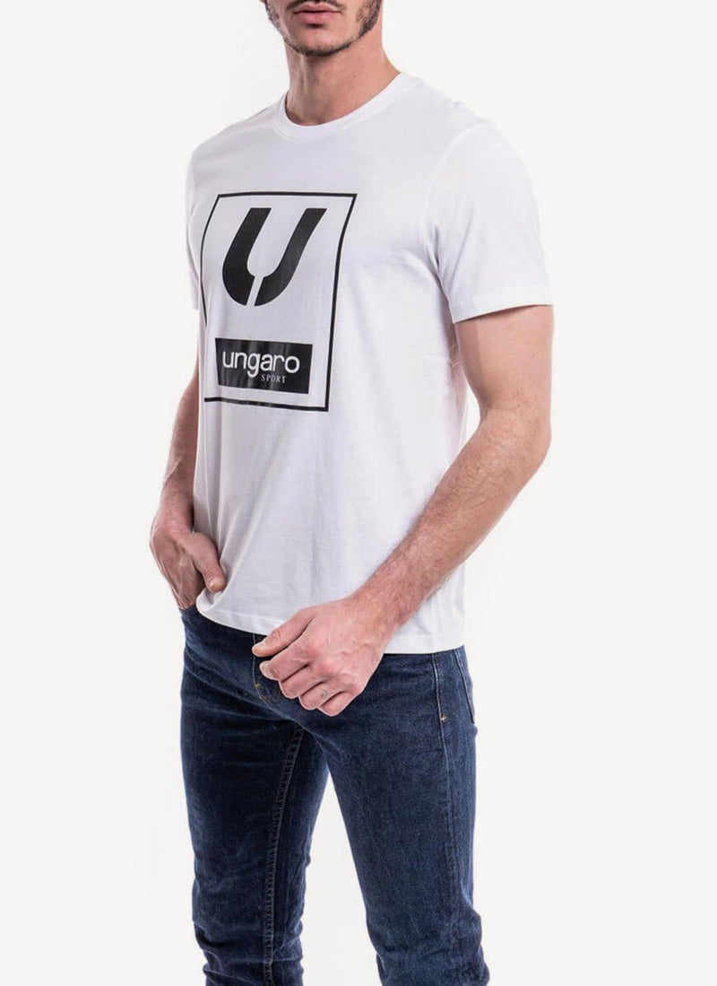 Ungaro Sport - Tee-Shirt David - White - Homme