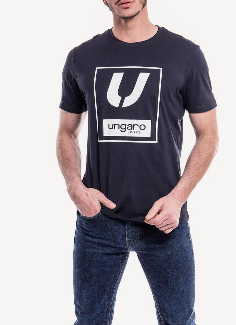 Ungaro Sport - Tee-Shirt David - Navy - Homme