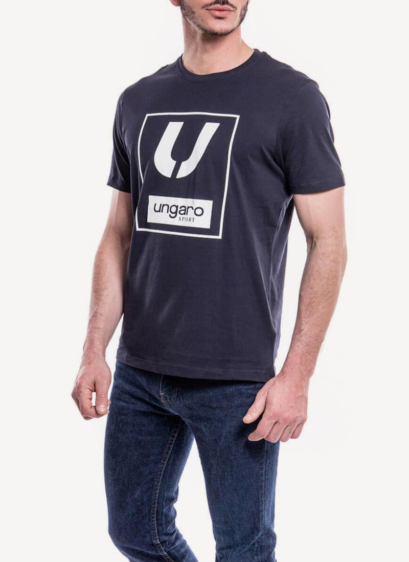 Ungaro Sport - Tee-Shirt David - Navy - Homme