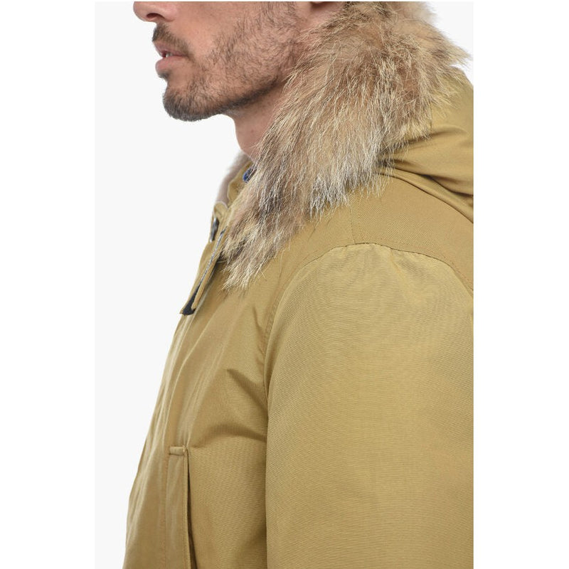 Parka Daytona Jacket With Real Coyote Fur