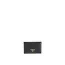 Porte-Carte Prada Leather - Femme - Black