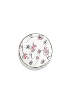 Midnight Flowers - Lot De 2 Assiettes - S - Porcelaine Bone China - Fiore Rosa