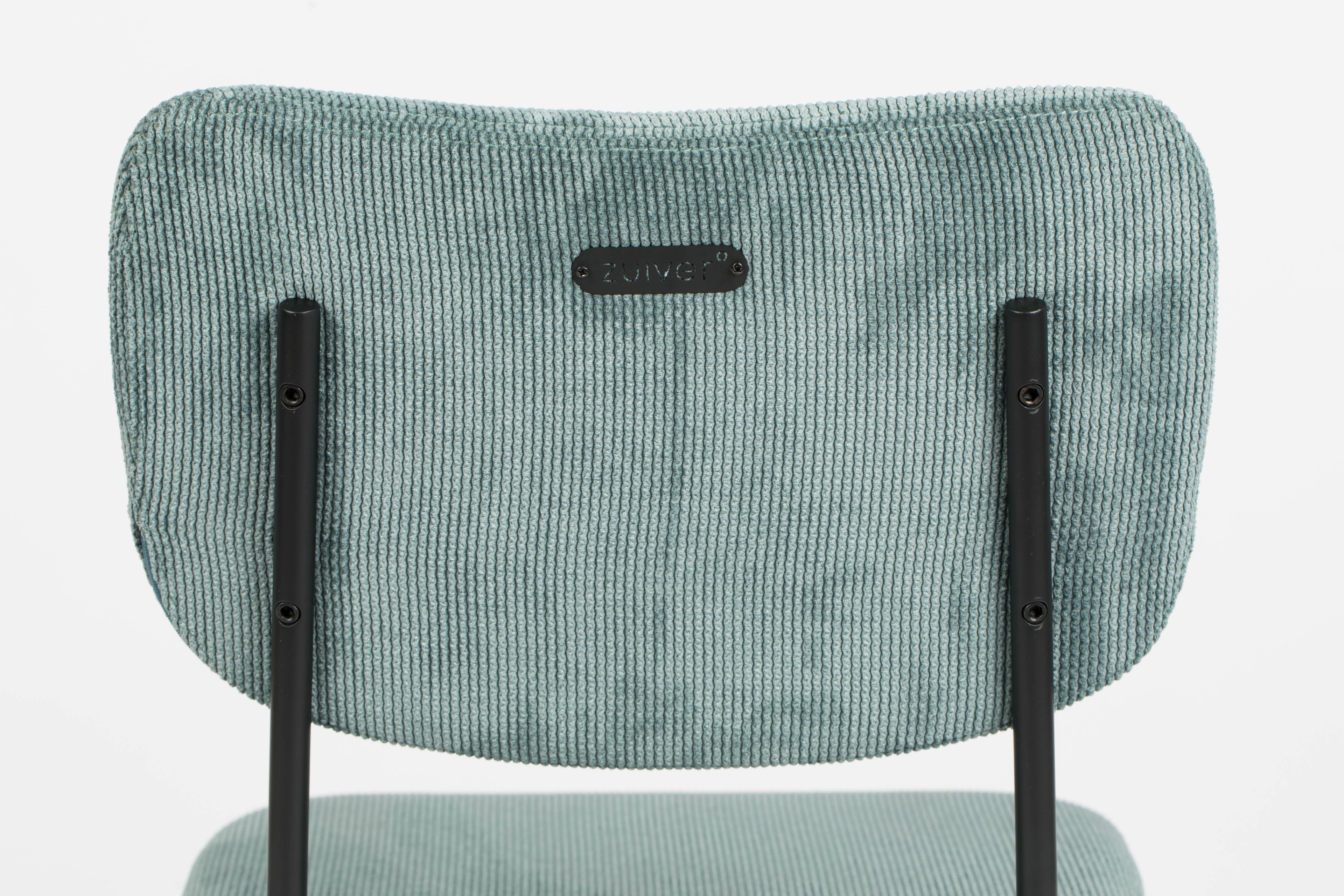 Benson 64.5 Cm - Bar & Counter Stool - Fabric - Grey/Blue