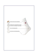 Chaussettes Mi-Hautes Unies Noires - Robuste Noir