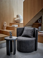 Mimola - Side Table - Black - Fir