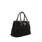 Prada - Gaufre Nylon Handbag - Women - Black
