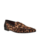 Mocassins - Dolce & Gabbana Leopard Print Pony Hair - Brown