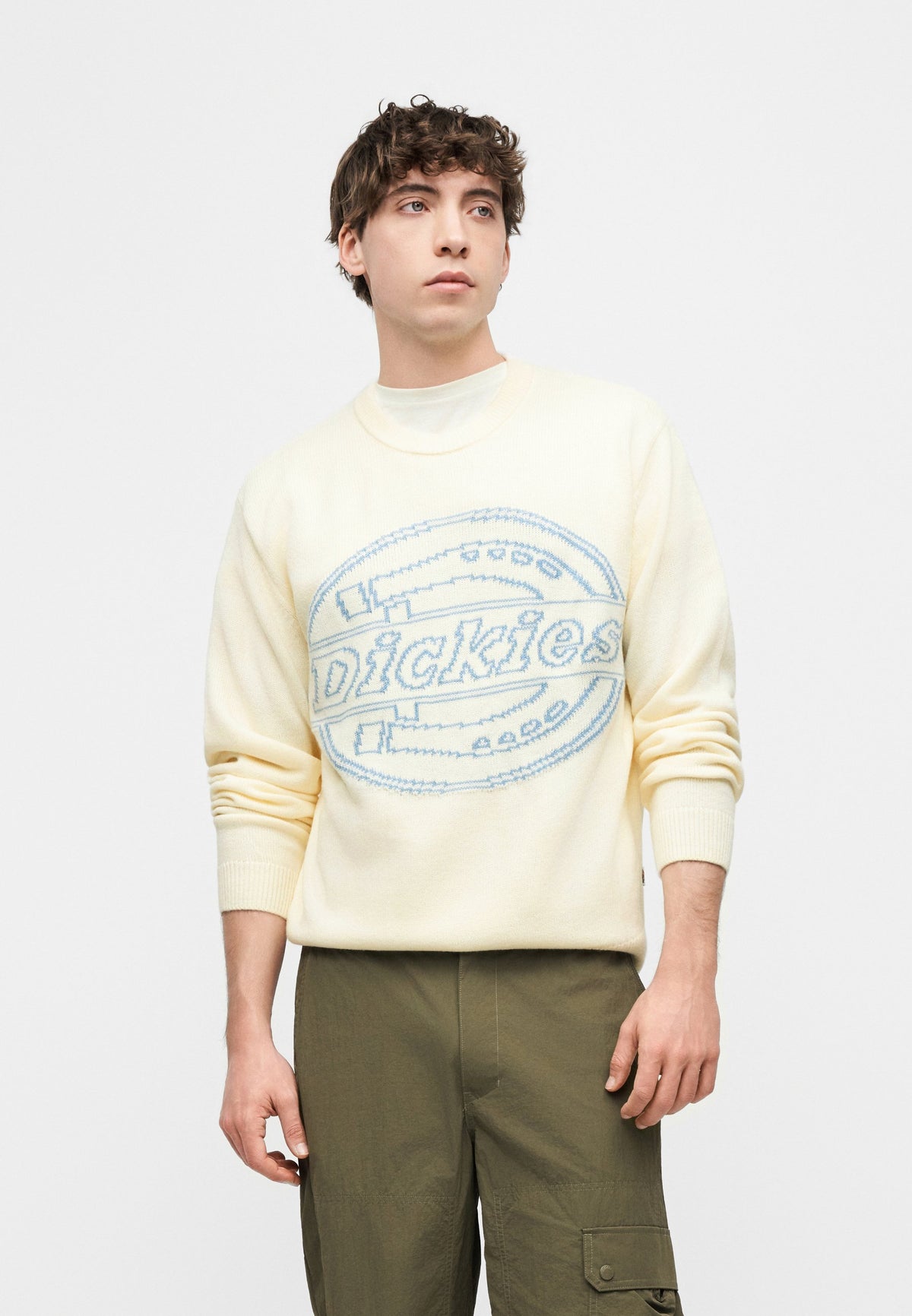 Union Jacquard Sweater - Egret