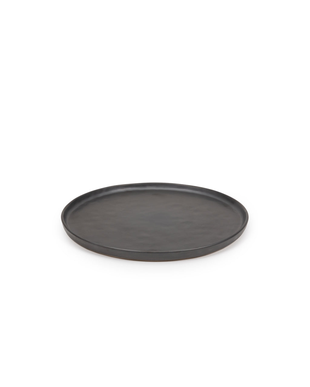 Pure - Assiette - L - Grès - Noir