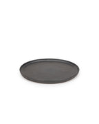 Pure - Assiette - L - Grès - Noir