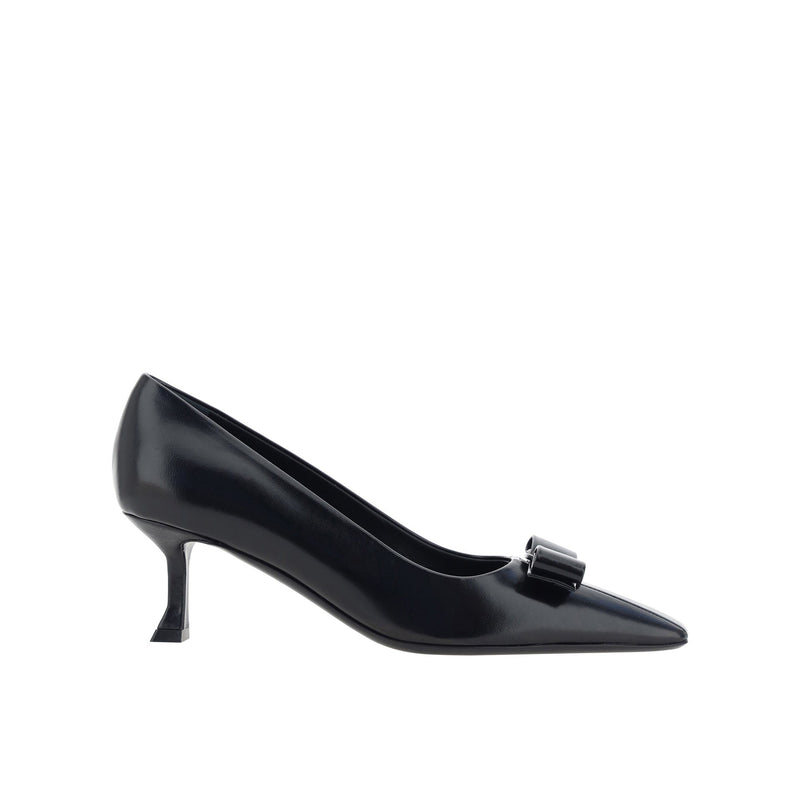 Escarpins - Salvatore Ferragamo Siwar 60 - Black
