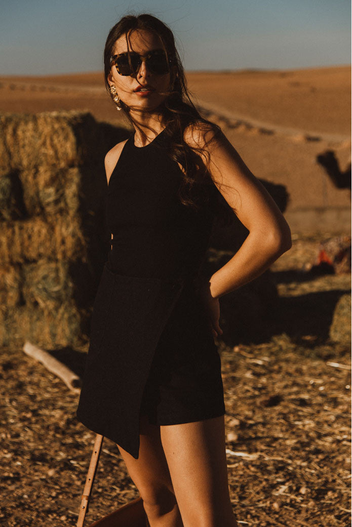 Débardeur Agnès Noir