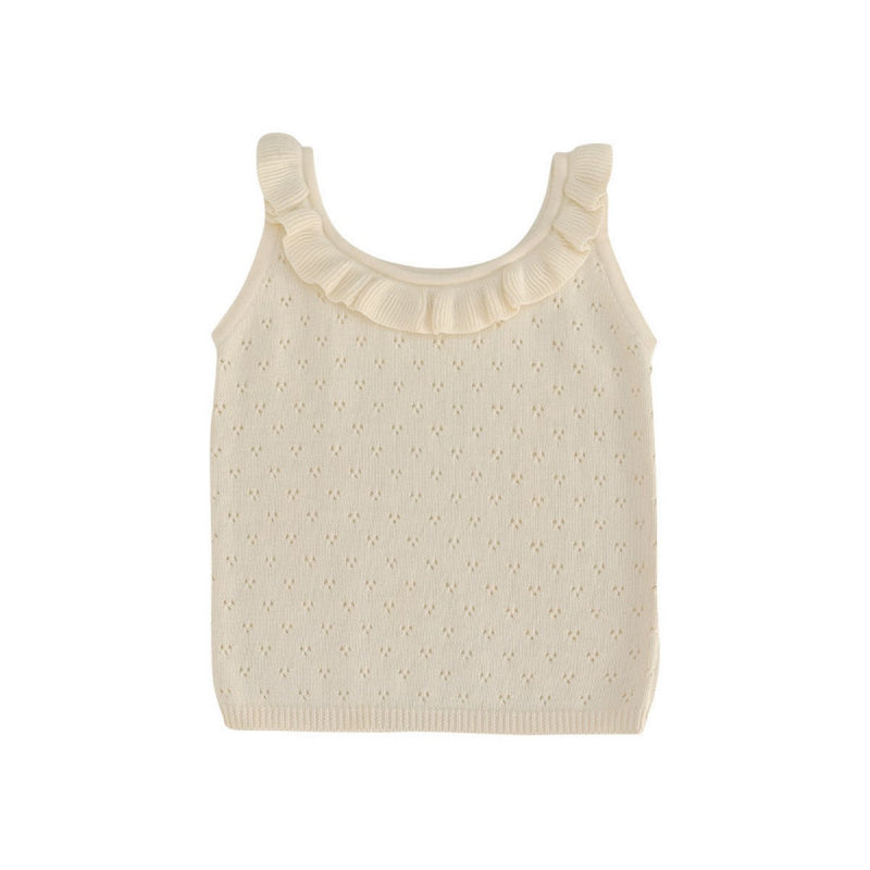 Débardeur Chloé Tricot Vanille - Femme