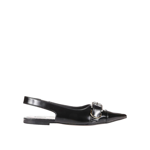 Ballerines - Givenchy Voyou Slingback Flat - Black