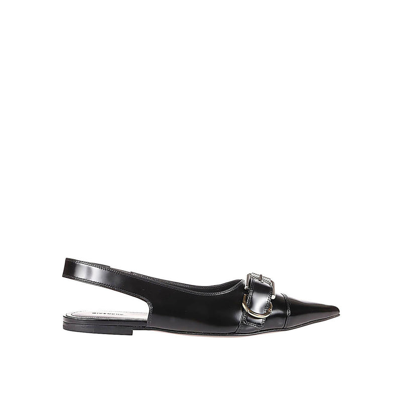 Ballerines - Givenchy Voyou Slingback Flat - Black