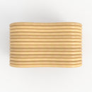 Tabouret Wave en rotin