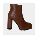 Boots Ann Tuil Delice - Cuir Camel