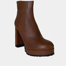 Boots Ann Tuil Delice - Cuir Camel