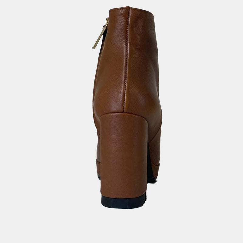 Boots Ann Tuil Delice - Cuir Camel