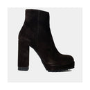 Boots Ann Tuil Delice - Velours Marron