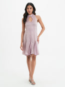 Vestido Delphine - Rosa polvorienta