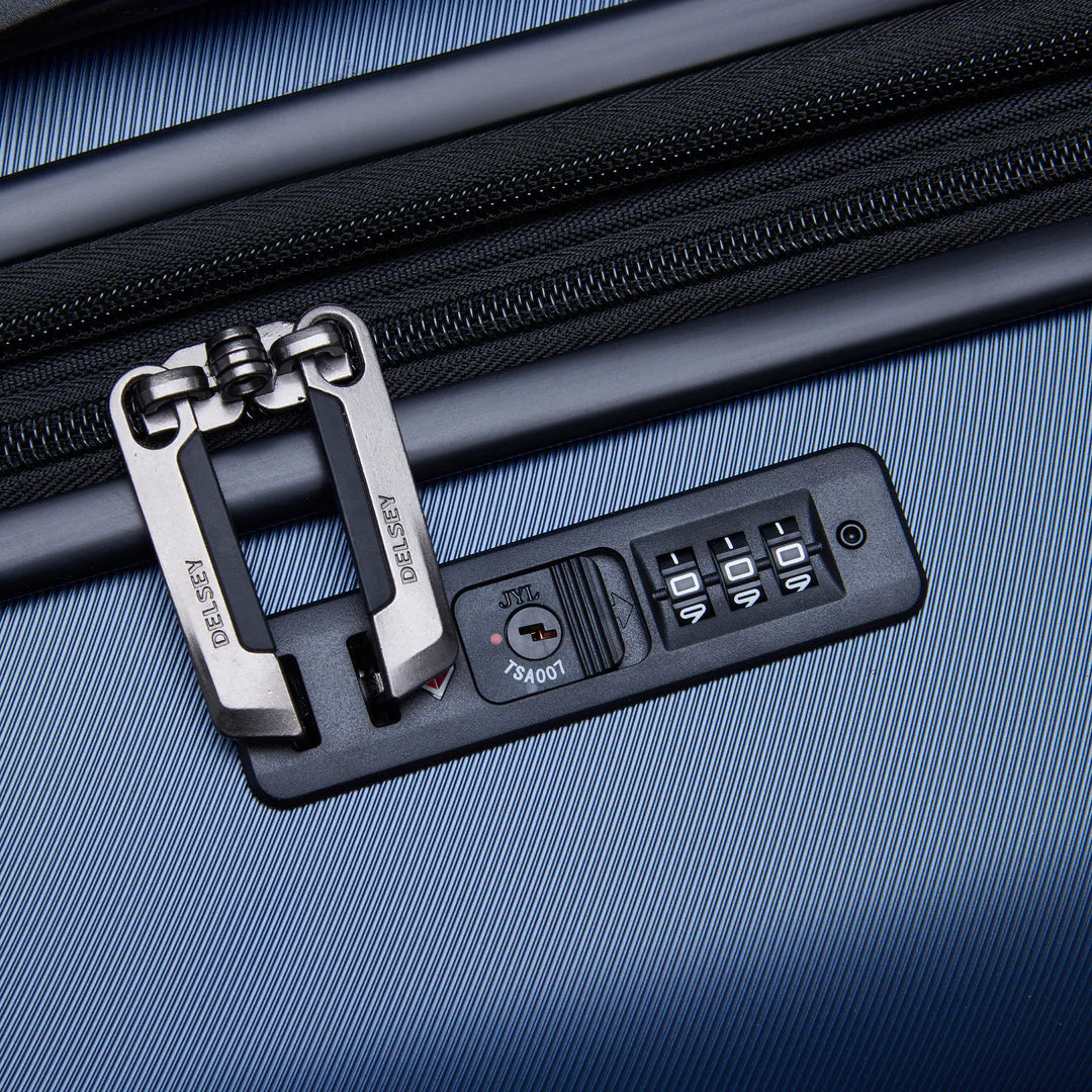 Set De 3 Valises Air Armour - Bleu Nuit