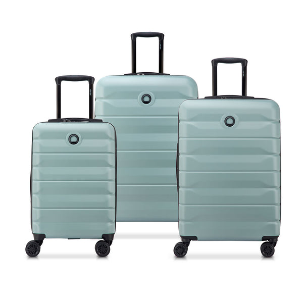 Air Armour Set of 3 Suitcases - Sage Green