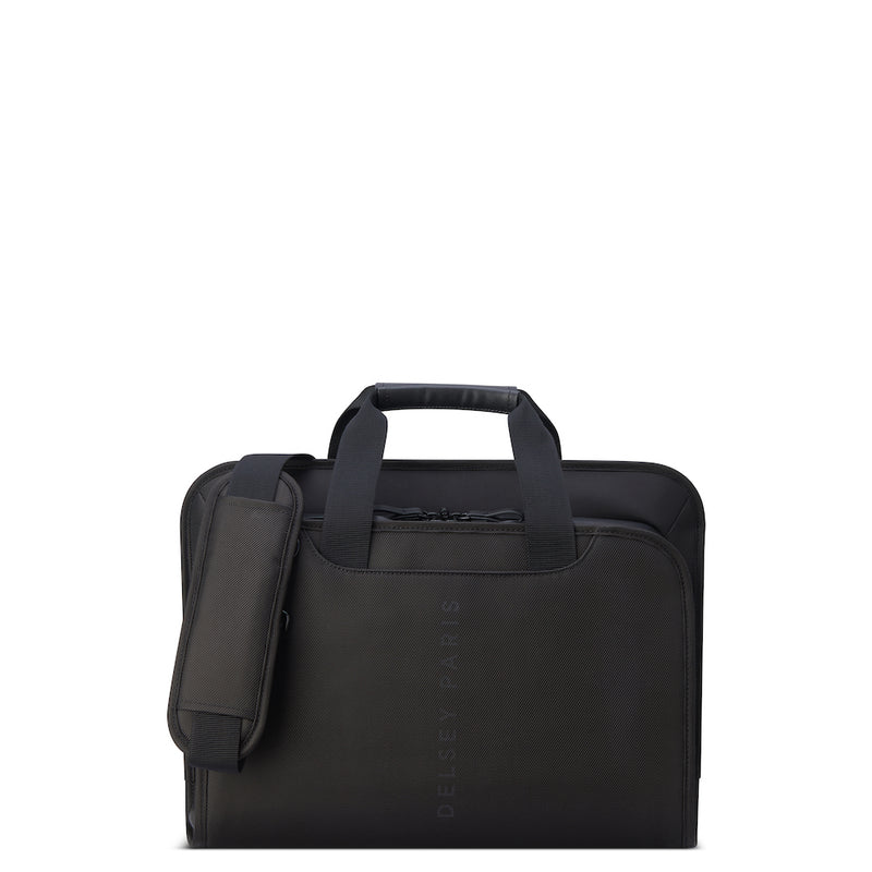 2 Compartment Briefcase - 14" PC Protection - Arche - Black