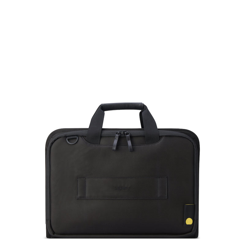 2 Compartment Briefcase - 14" PC Protection - Arche - Black